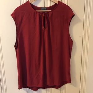 The Limited sleeveless blouse